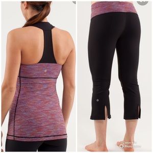 Lululemon Bundle Scoop Top and Crop Leggings